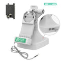 RAM Mounts GDS võtmelukuga kallutatav-pööratav dokk, PoE + 2× USB-A, Uni-Conn adapterile, hall (RAM-GDS-DOCKLR-D14-U1E-2A-GRY)