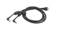 Zebra DC Y line cord, for two 4-slot battery chargers (CBL-DC-523A1-01)