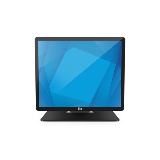 Elo 1902L 19-inch touch monitor with stand, front view