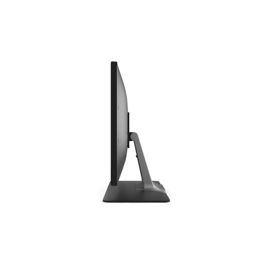 Elo 2202L 22-inch touchscreen with stand, side view
