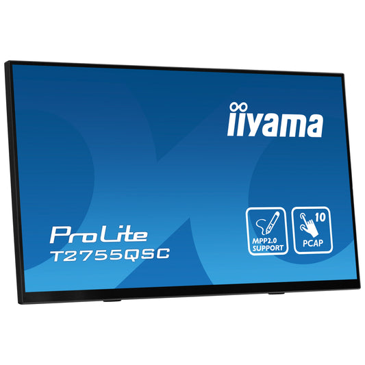 iiyama ProLite T2755QSC-B1 27-inch touch monitor – alternate view