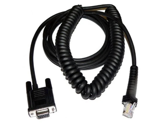 Datalogic RS-232 cable, CBX800, coiled (CAB-512)