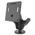 RAM Mounts Double Ball Mount with 75 × 75 mm VESA Plate, C-Size, Short (RAM-101U-B-2461)