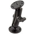 RAM Mounts kahe kuuliga kinnitus kahe AMPS-ümarplaadiga, B-suurus, keskmine vars (RAM-B-101U)