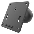 RAM Mounts terasega tugevdatud VESA 75 × 75 mm plaat kuuliga, D-suurus (RAM-D-2461U-IN1)