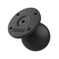RAM Mounts Round AMPS Plate with Ball and Steel-Reinforced Post, D-Size (RAM-D-254U-IN1)