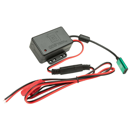 RAM Mounts GDS hardwire charger 10–30 V with female USB-C Power Delivery socket – main product photo