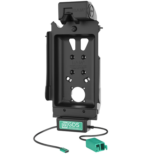 RAM Mounts GDS Tough-Dock + Dual USB-A for Samsung Tab A11, A9 and A7 Lite 8.7" in IntelliSkin – alternative view