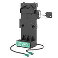 RAM Mounts GDS Uni-Conn vedruga tahvelarvutidokk + USB-C, võtmelukk (RAM-GDS-DOCKL-V12-U1CP-CU)
