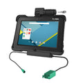 RAM Mounts GDS Key-Locking Power + Dual USB Dock for Zebra XSLATE L10 (RAM-HOL-ZE15PD2KLU)