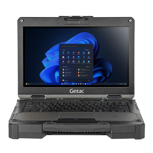 Getac B360 Pro G3 rugged 13.3-inch laptop BV1164B4BDAJ (Core Ultra 5, DVD drive, German keyboard), front view