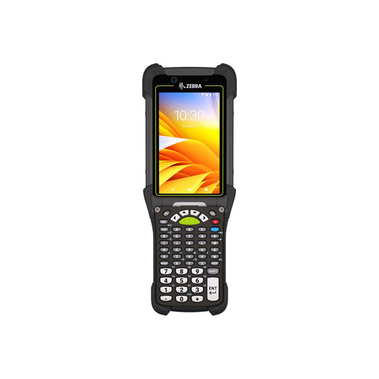 Zebra MC9450 rugged 5G keypad mobile computer, pistol grip, 53-key standard alphanumeric keypad (MC945B-3G1R6DSS-A6) – front view