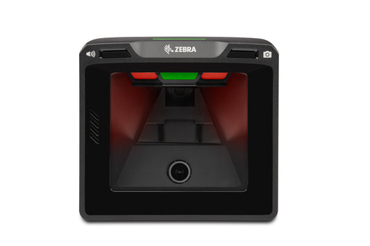 Zebra SP7208-V vertical presentation scanner with Sensormatic EAS, color camera (SP7208-SV00004CSWW) – front view