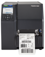 Printronix Auto ID T8304 industrial label printer, 4-inch, tear-off, 300 dpi, thermal transfer (T83X4-2100-0) – front view