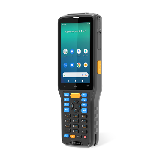 Newland N7 Cachalot Pro II Android mobile computer, 29-key keypad, near/far 2D imager (N7-Pro-W4-E2-A13) – perspective view