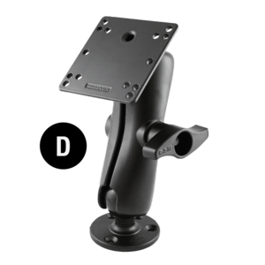RAM Mounts Kits (size: D) (RAM-D-101U-C-RAY1)