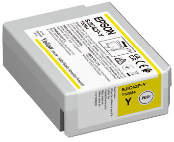 Epson SJIC42P-Y yellow ink cartridge C13T52M440 for ColorWorks C4000
