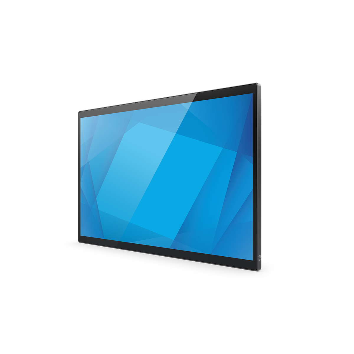 Elo 1504LS 15.6-inch touchscreen in dark grey metallic, left view