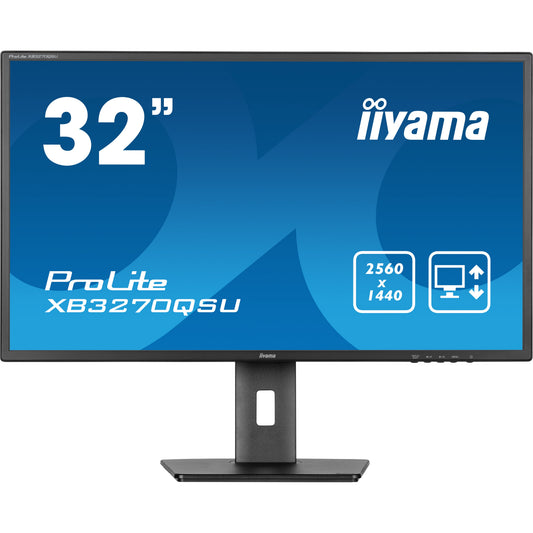 iiyama ProLite XB3270QSU-B1 32-inch monitor – alternate view