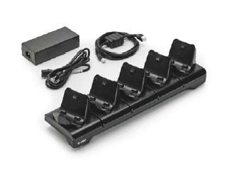 Zebra charging station, 5 slots (CRD-MPM-5SCHGEU1-01)