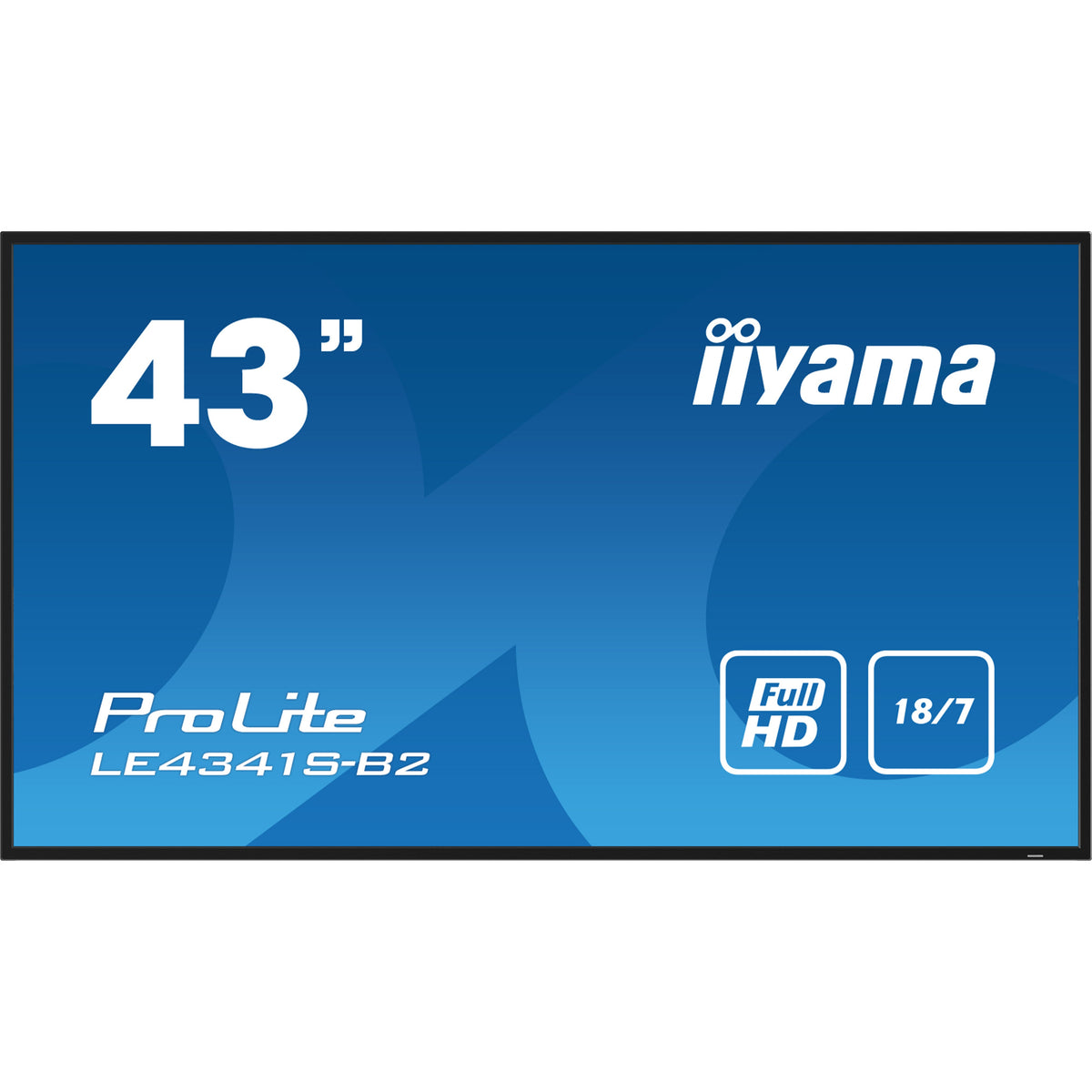 iiyama ProLite LE4341S-B2 43" FHD Digital Signage Display – official product photo 2 (LE4341S-B2)