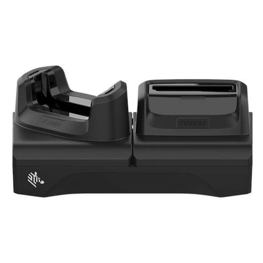 Zebra CRD-TC2L-BS11B-01 single-slot charging cradle with spare battery slot for TC22 TC27