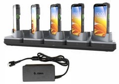 Zebra laadimis-/sidejaam, 5 pesa, ethernet (CRD-TC5A-5SE5D-1)