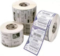 Etiketid, Zebra, Synthetic, PolyPro 3000T Gloss, W: 101.6 mm, H: 152.4 mm, D: 127 mm, C: 25.4 mm (3012964)