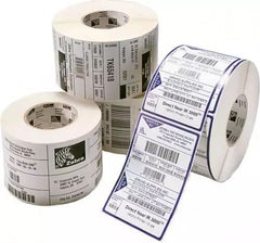 Etiketid, Zebra, Synthetic, PolyPro 3000T Gloss, W: 101.6 mm, H: 152.4 mm, D: 127 mm, C: 25.4 mm (3012964)