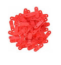 Zebra Clip Closure komplekt, red (97032-RED)