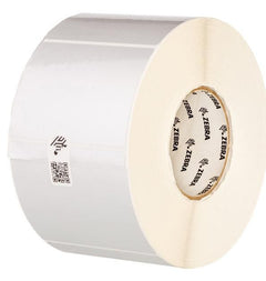 Etiketid, Zebra, Synthetic, Z-Ultimate 3000T Silver, W: 76.2 mm, H: 76.2 mm, D: 200 mm, C: 76 mm (880380-076)