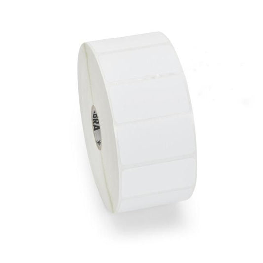 Labels, Zebra, Thermal Paper, Z-Perform 1000D, W: 88.9 mm, H: 31.75 mm, D: 200 mm, C: 76 mm (3005381)