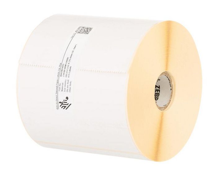 Labels, Zebra, Thermal Paper, Z-Perform 1000D, W: 101.6 mm, H: 152.4 mm, D: 200 mm, C: 76 mm (87809)