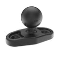 RAM Mounts Ball Base with 2-Hole Pattern 2 3/8" / 60 mm, C-Size (RAM-247U-2NHB)