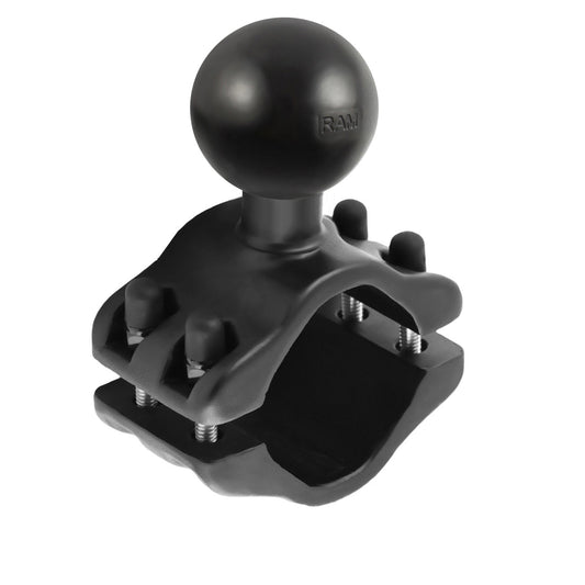 RAM Mounts C-size rail clamp ball base for 2–2.5 inch round rails – product photo