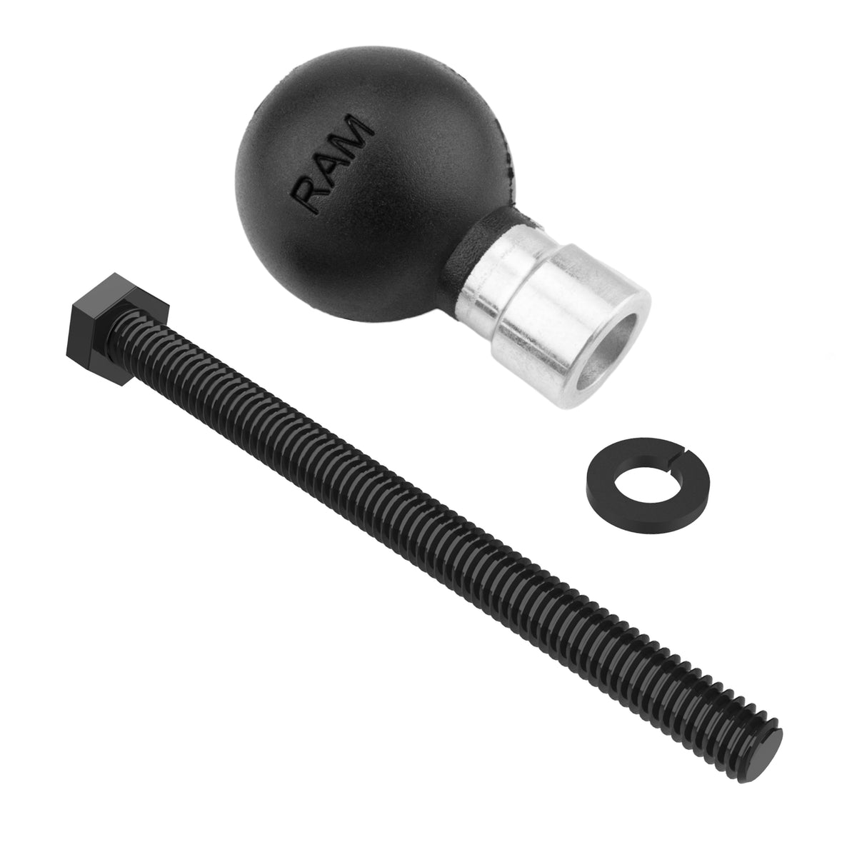 RAM Mounts Add-A-Ball B-size accessory ball for C-size socket arms (RAM-B-273-CU) – another angle