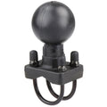RAM Mounts Double U-Bolt Ball Base for 1.25–1.5" Rails, D-Size (RAM-D-235-1U)