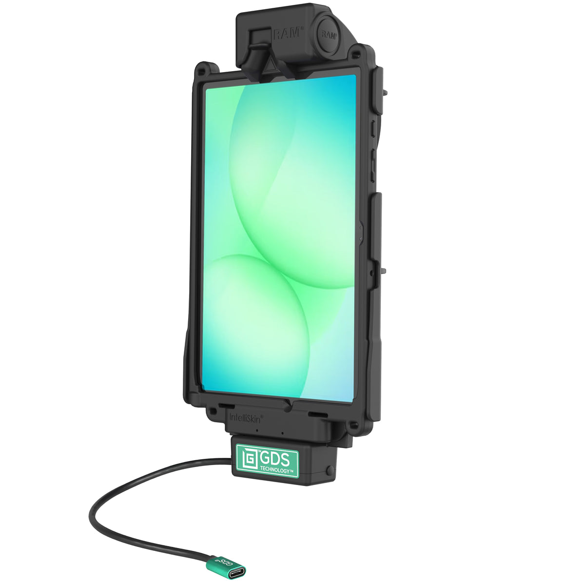RAM Mounts GDS Tough-Dock (USB-C) for Samsung Tab A11+ and A9+ in IntelliSkin – product photo