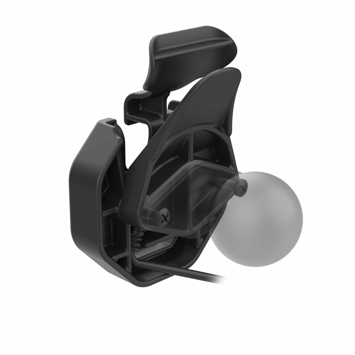 RAM Mounts GDS Uni-Conn powered snap-in dock with USB-C for IntelliSkin Thin-Case tablets – additional view