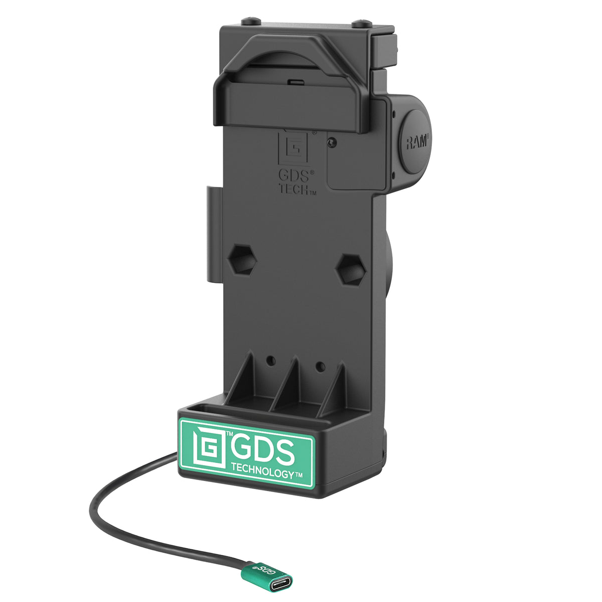 RAM Mounts GDS Uni-Conn spring-loaded tablet dock – product photo