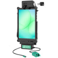 RAM Mounts Locking GDS Tough-Dock + Dual USB-A for Samsung Tab A11/A9 in IntelliSkin (RAM-GDS-DOCKL-SAM80CD2U)
