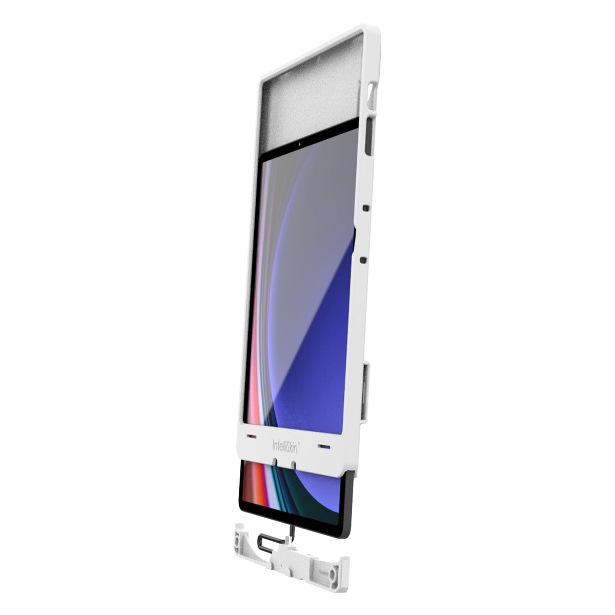 RAM Mounts IntelliSkin Thin-Case with rear pogo pads for Samsung Tab S10+, S9+ and S9 FE+ in grey – detail photo