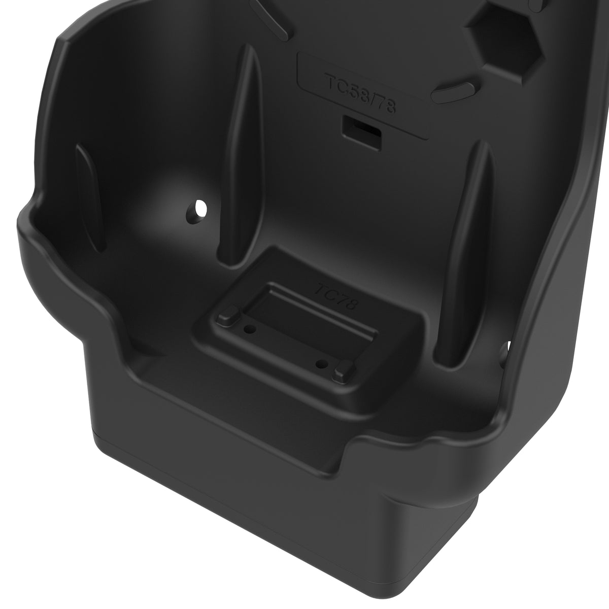 RAM Mounts key-locking non-powered Form-Fit dock for Zebra TC53 and TC58 – view 3