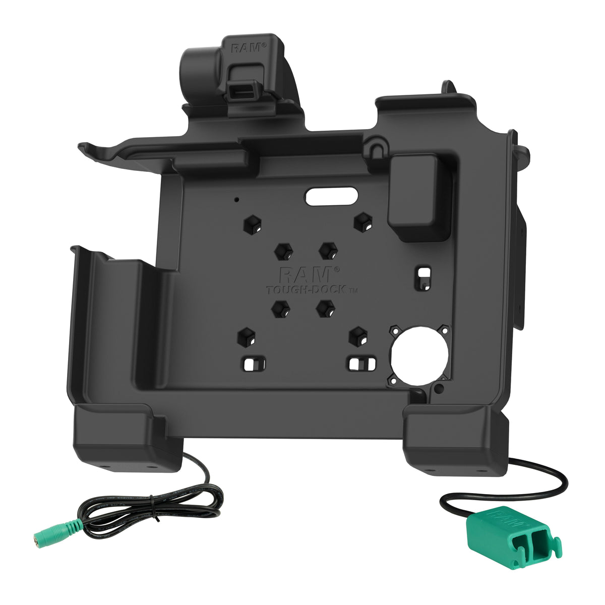 RAM Mounts Power + Dual USB-A Dock with Heated Pins for Zebra ET60 and ET65 – alternative view