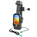 RAM Mounts lukustatav Form-Fit toitega dokk + USB-A Zebra TC8300 jaoks (RAM-HOL-ZE26PDLU)