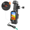 RAM Mounts lukustatav Form-Fit toitega dokk Zebra TC8300 jaoks, soojendusega kontaktid (RAM-HOL-ZE26PHLU)