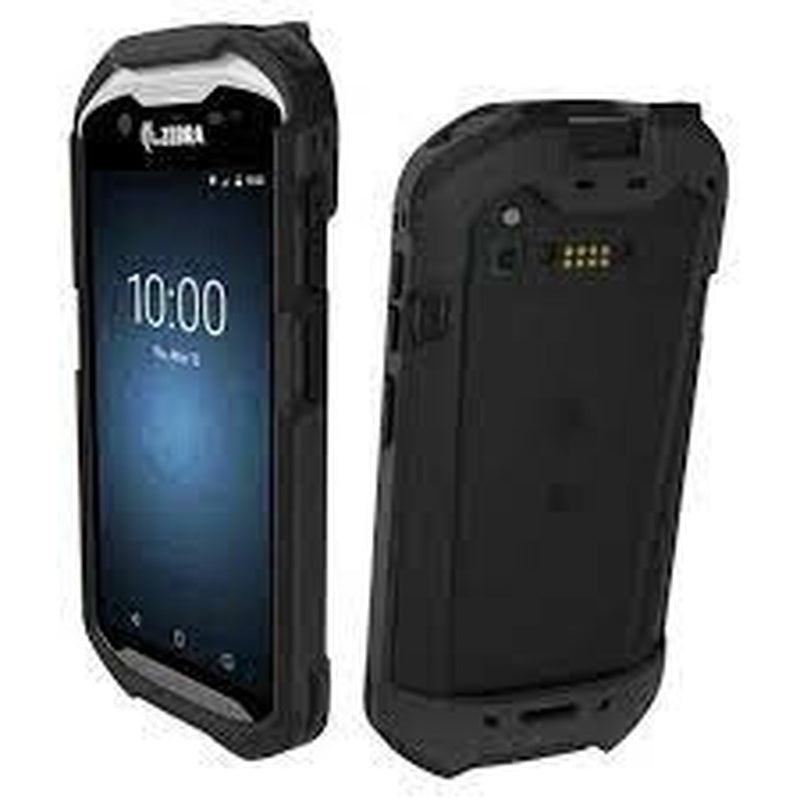 Zebra SG-TC52AX-EXOLOL-01 black rugged boot with hand strap for TC52ax