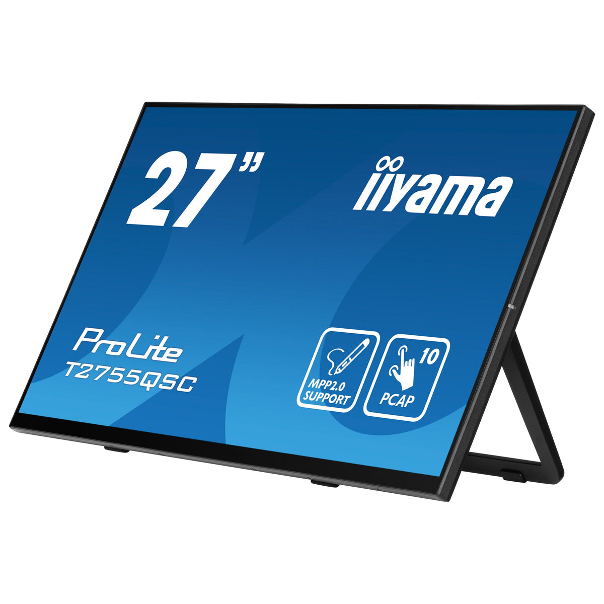 iiyama ProLite T2755QSC-B1 27-inch touch monitor – detail view