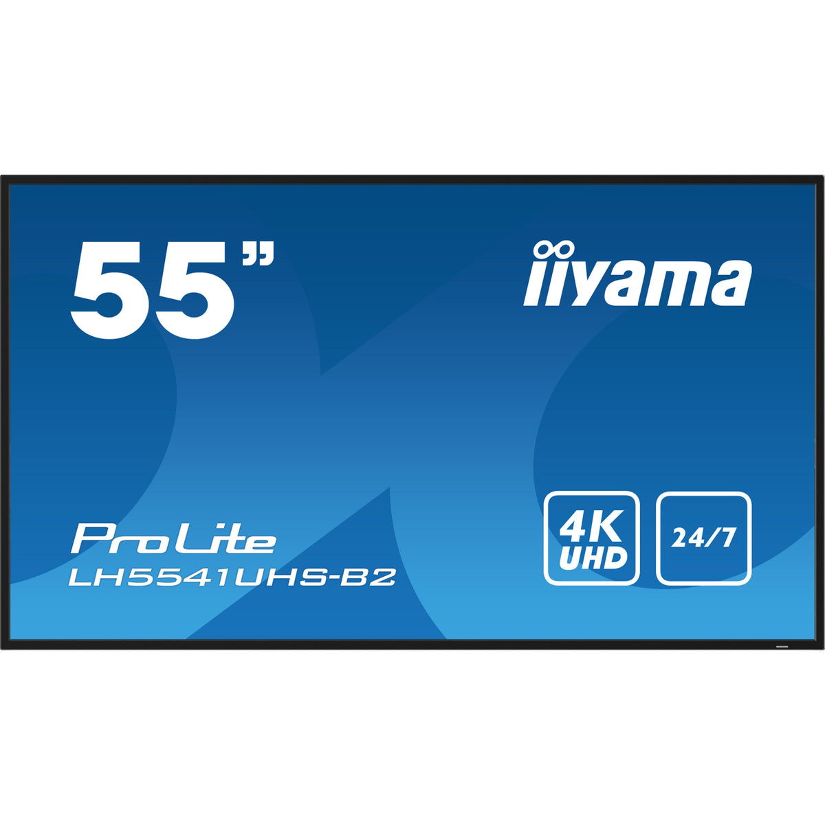 iiyama ProLite LH5541UHS-B2 55" 4K Digital Signage Display – official product photo 2 (LH5541UHS-B2)