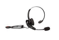 Zebra HS2100 headset, wired, over-the-head, snap-on mic (HS2100-OTH-SB)